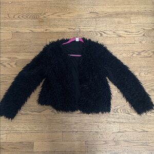 Black Fuzzy Jacket